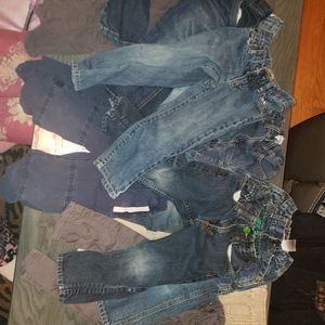 9 pairs of boy's 3t jeans & pants